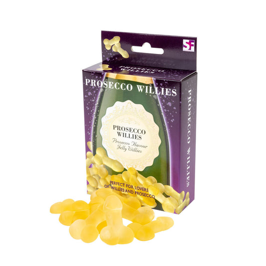 Prosecco Flavour Jelly Willies | Gifts & Gift Sets | Spencer & Fleetwood | Bodyjoys