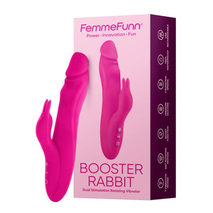 Femme Funn Booster Rabbit Rotating Vibrator | Rabbit Vibrator | Femme Funn | Bodyjoys
