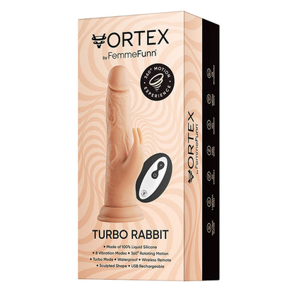 Femme Funn Vortex Wireless Turbo Rabbit Rotating Vibrator | Rabbit Vibrator | Femme Funn | Bodyjoys