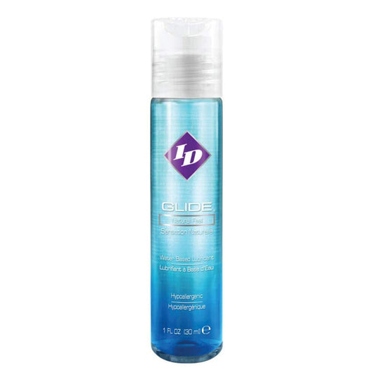ID Glide Natural Feel Water-Based Lubricant 30ml | Water-Based Lube | ID Lubricants | Bodyjoys