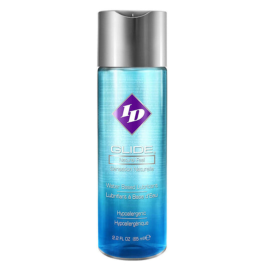 ID Glide Natural Feel Water-Based Lubricant 65ml | Water-Based Lube | ID Lubricants | Bodyjoys