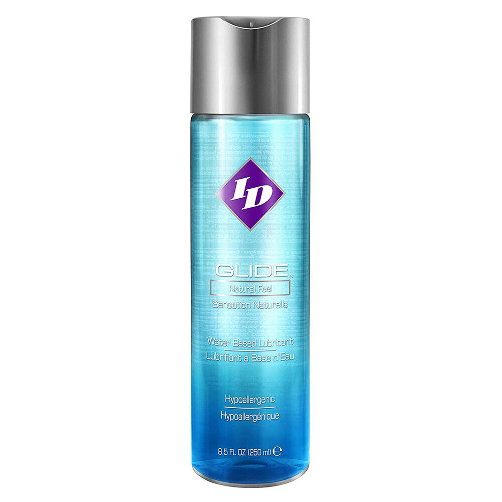 ID Glide Natural Feel Water-Based Lubricant 250ml | Water-Based Lube | ID Lubricants | Bodyjoys