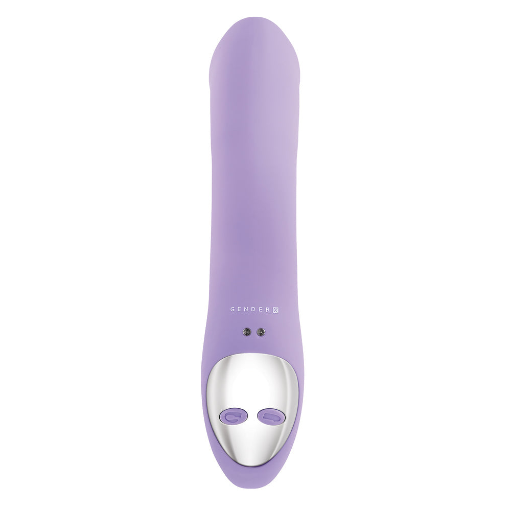 Gender X Orgasmic Orchid C-Shaped Vibrator | Clitoral Vibrator | Evolved Novelties | Bodyjoys