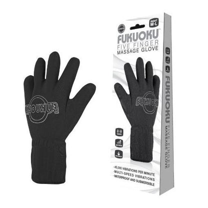 Fukuoku Vibrating Five Finger Massage Glove Left Hand | Finger Vibrator | Finger-Fitting Products | Bodyjoys