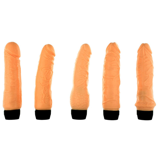 The Magnificent 5 Multi-Speed Vibrator Set 5 Pieces | Dildo Vibrator | Seven Creations | Bodyjoys