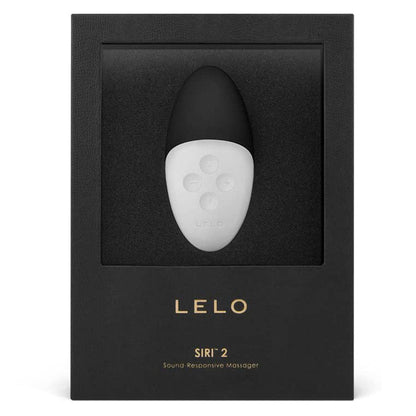 Lelo Siri 2 Sound-Responsive Clitoral Massager Black | Clitoral Vibrator | Lelo | Bodyjoys