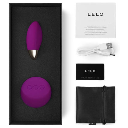 Lelo Lyla 2 Vibrating Bullet Deep Rose | Love Egg Vibrator | Lelo | Bodyjoys