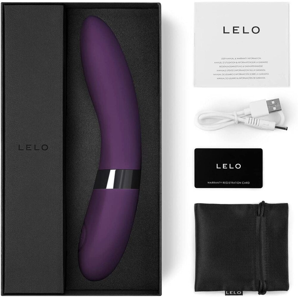 Lelo Elise 2 Luxury G-Spot Vibrator Plum | Classic Vibrator | Lelo | Bodyjoys