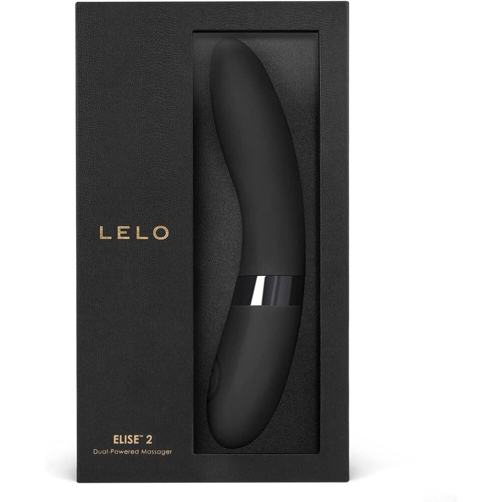 Lelo Elise 2 Luxury G-Spot Vibrator Black | Classic Vibrator | Lelo | Bodyjoys