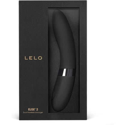 Lelo Elise 2 Luxury G-Spot Vibrator Black | Classic Vibrator | Lelo | Bodyjoys