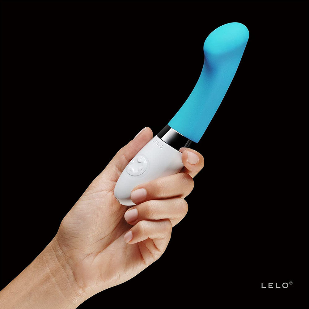Lelo Gigi 2 G-Spot Vibrator Turquoise Blue | G-Spot Vibrator | Lelo | Bodyjoys