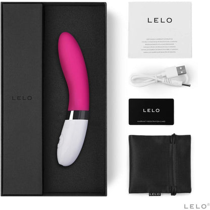 Lelo Liv 2 Rechargeable Luxury G-Spot Vibrator Cerise | Classic Vibrator | Lelo | Bodyjoys
