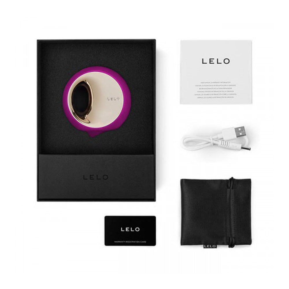 Lelo Ora 3 Oral Sex Simulator Deep Rose | Clitoral Vibrator | Lelo | Bodyjoys