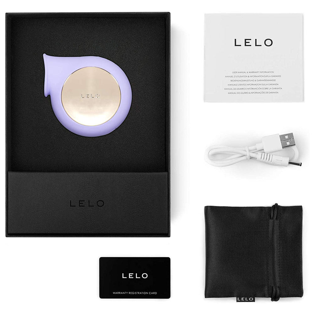 Lelo Sila Sonic Wave Clitoral Massager Lilac | Clitoral Suction Vibrator | Lelo | Bodyjoys