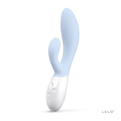 Lelo Ina 3 Dual Action Luxury Massager Seafoam | Rabbit Vibrator | Lelo | Bodyjoys