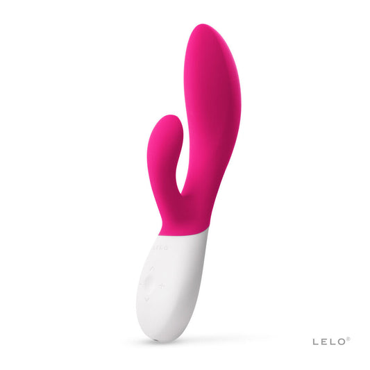 Lelo Ina Wave 2 Luxury Vibrator Cerise | Rabbit Vibrator | Lelo | Bodyjoys