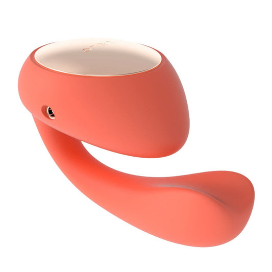 Lelo Ida Wave Dual Stimulation Luxury Massager Coral | G-Spot Vibrator | Lelo | Bodyjoys