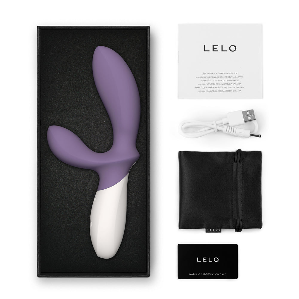 Lelo Loki Wave 2 Vibrating Prostate Massager Violet Dusk | Prostate Stimulator | Lelo | Bodyjoys