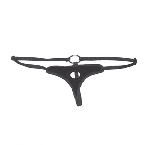 Lux Fetish Velvet Bikini Strap-On Harness | Strap-On Harness | Lux Fetish | Bodyjoys