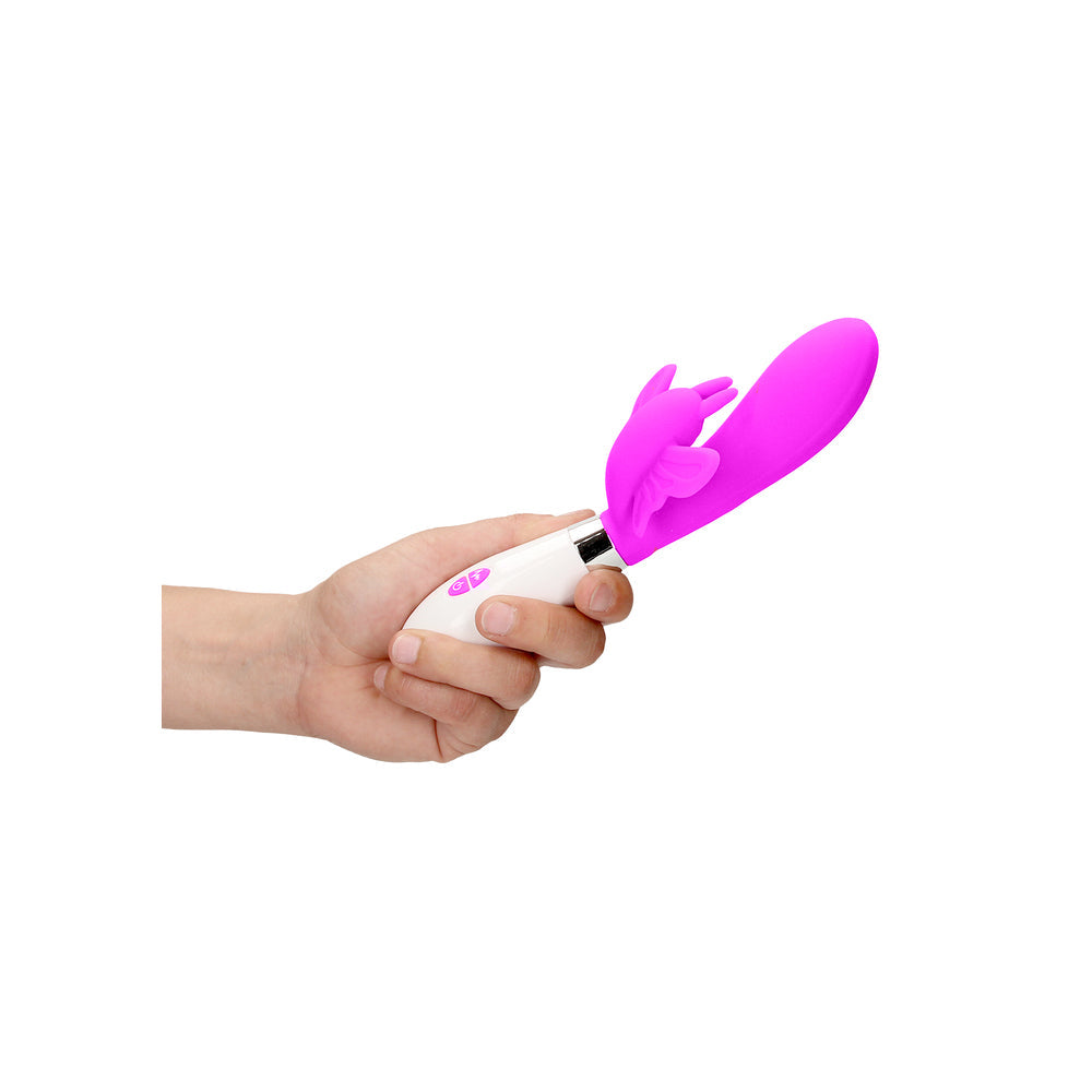Luminous Alexios Ultra Soft Clit Stim Vibe Fuchsia | Rabbit Vibrator | Shots Toys | Bodyjoys