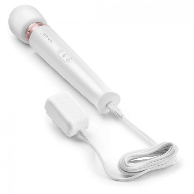 Le Wand Rechargeable Vibrating Massager White | Massage Wand Vibrator | Le Wand | Bodyjoys