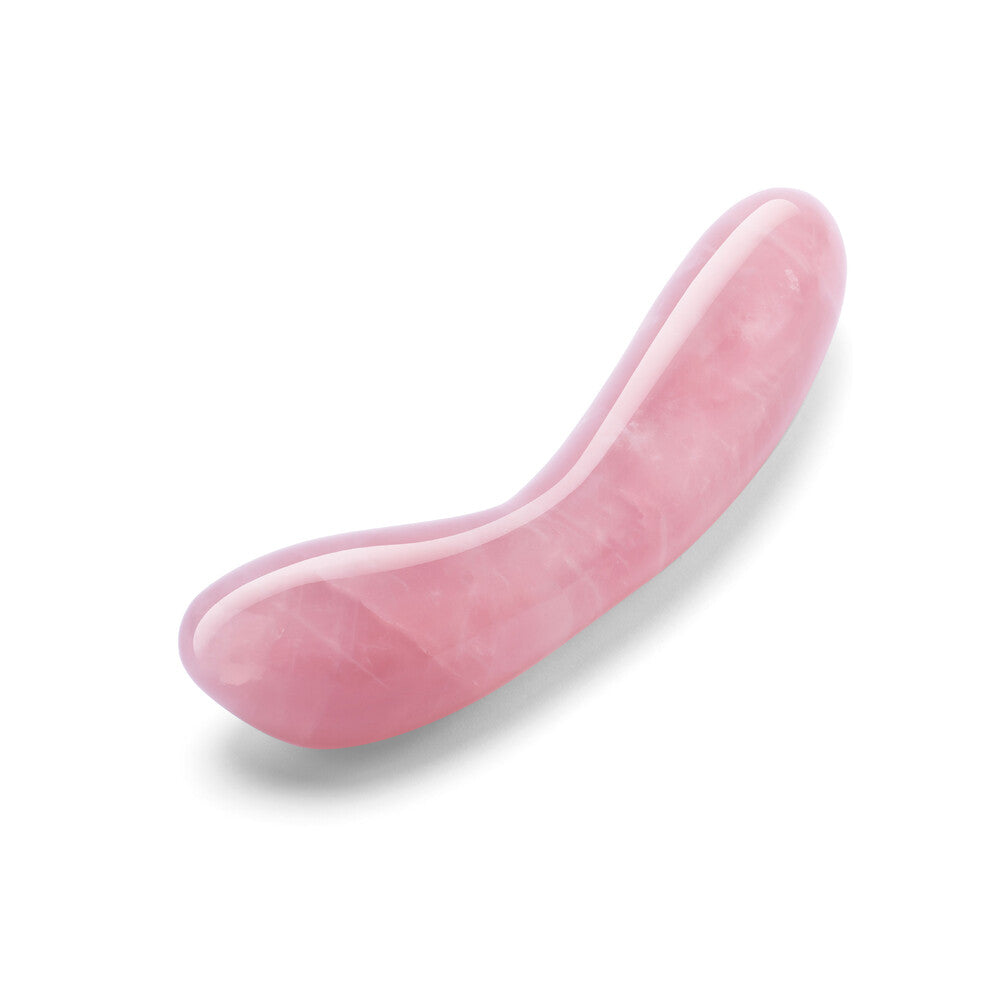 Le Wand Crystal G-Wand Rose Quartz | G-Spot Dildo | Le Wand | Bodyjoys