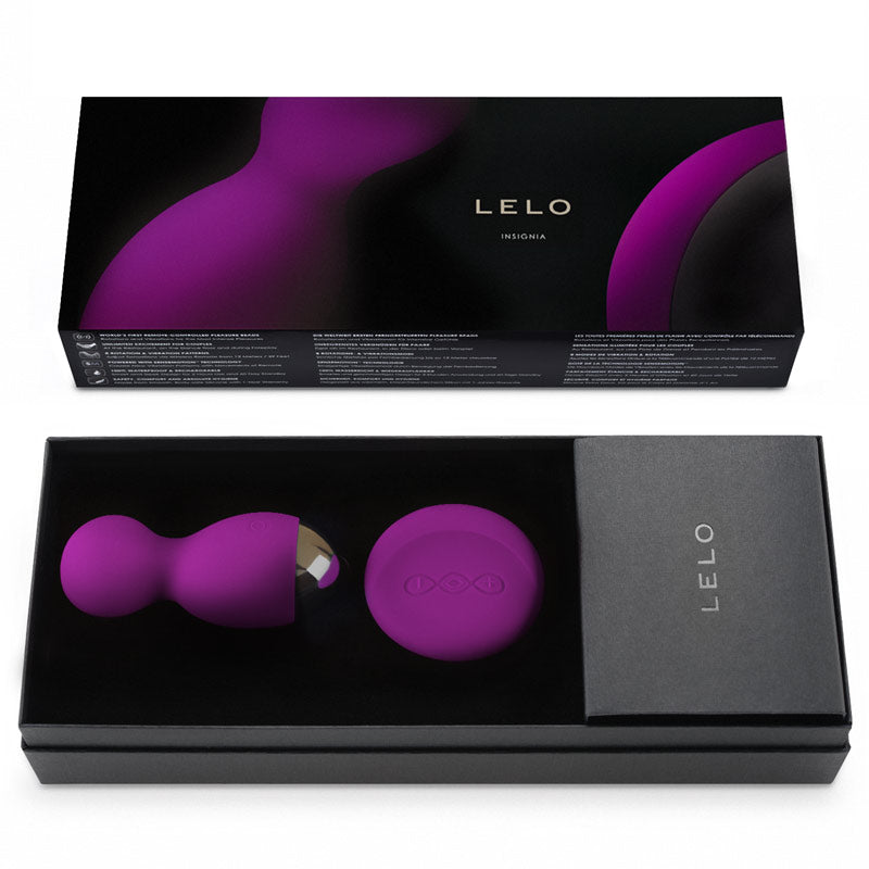 Lelo Hula Beads Purple | Love Egg Vibrator | Lelo | Bodyjoys