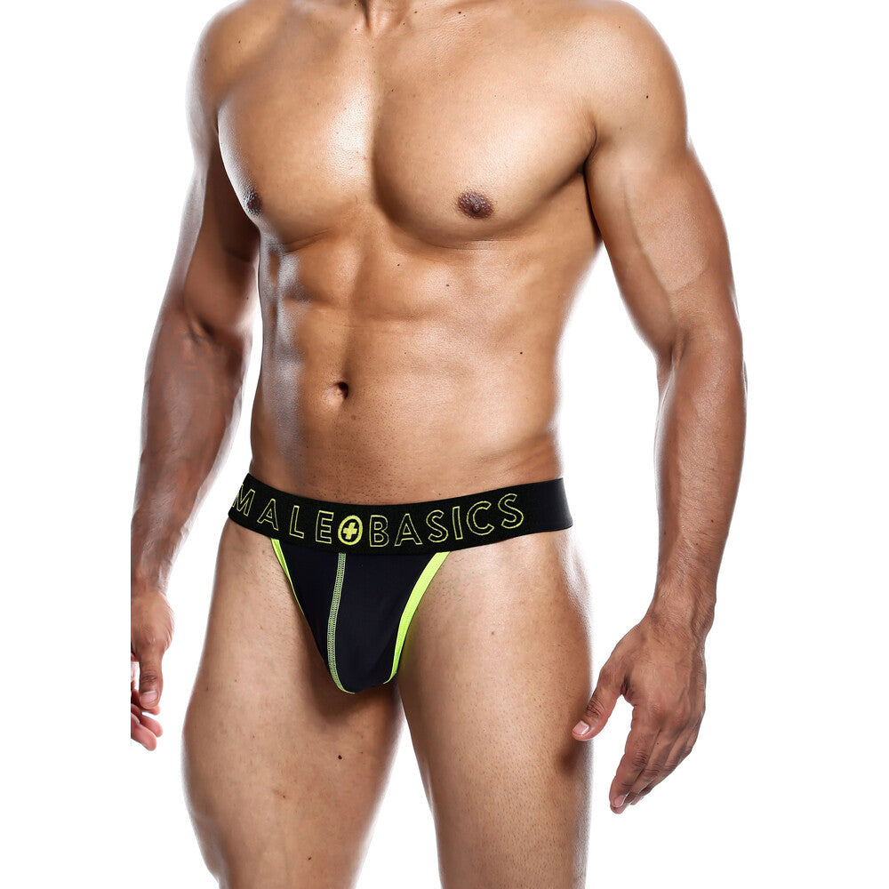 Male Basics Neon Thong Yellow | Sexy Male Underwear | Male Basics | Bodyjoys