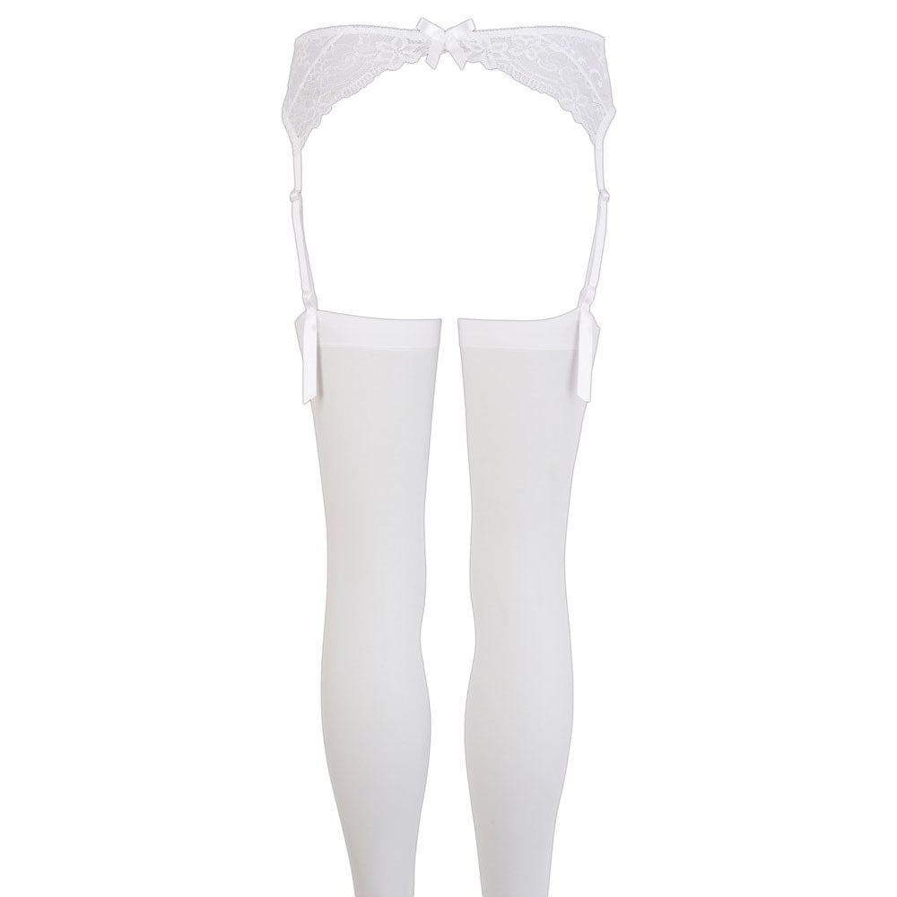 NOXQSE Suspender Set White | Sexy Stockings | NOXQSE | Bodyjoys