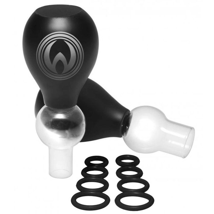 Master Series Nipple Amplifier Enlargement Bulbs With O-Rings | Nipple Play | Master Series | Bodyjoys