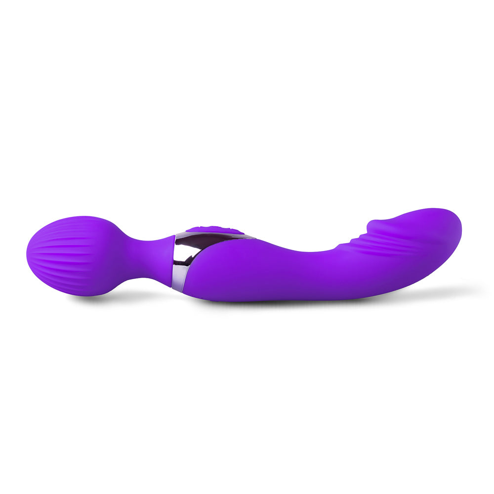 Double-Ended Rechargeable Wand Massager Purple | Massage Wand Vibrator | Various brands | Bodyjoys