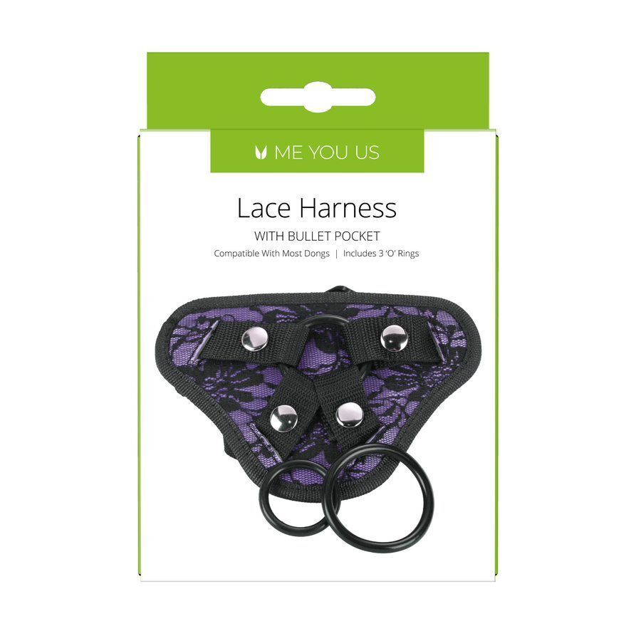 Me You Us Lace Harness With Bullet Pocket | Strap-On Harness | Me You Us | Bodyjoys