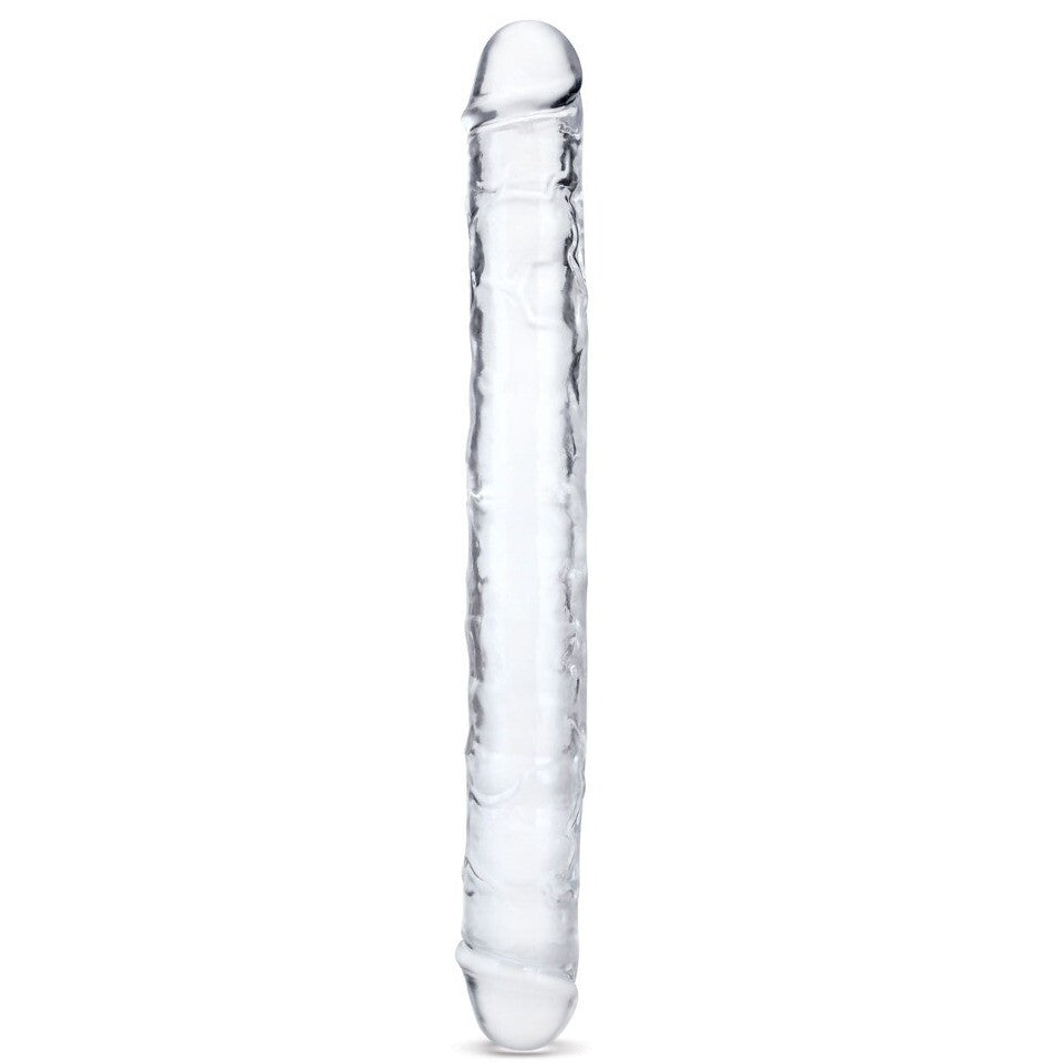 Me You Us Ultra Cock 15 Inch Jelly Double-Ended Dildo Clear | Double-Ended Dildo | Me You Us | Bodyjoys