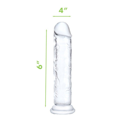 Me You Us Ultra Cock 6 Inch Jelly Dong Clear | Realistic Dildo | Me You Us | Bodyjoys