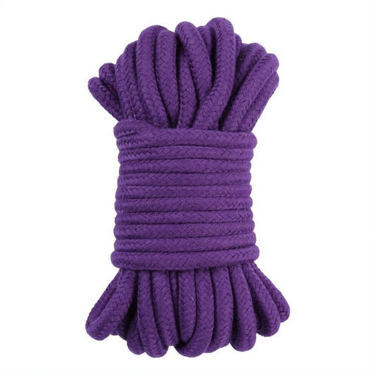 Me You Us Tie Me Up Soft Cotton Rope Purple 10m | Bondage Rope & Tape | Me You Us | Bodyjoys
