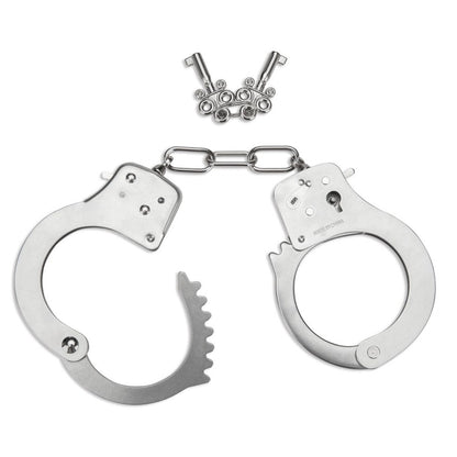 Me You Us Heavy-Duty Bondage Metal Handcuffs | Bondage Handcuffs | Me You Us | Bodyjoys