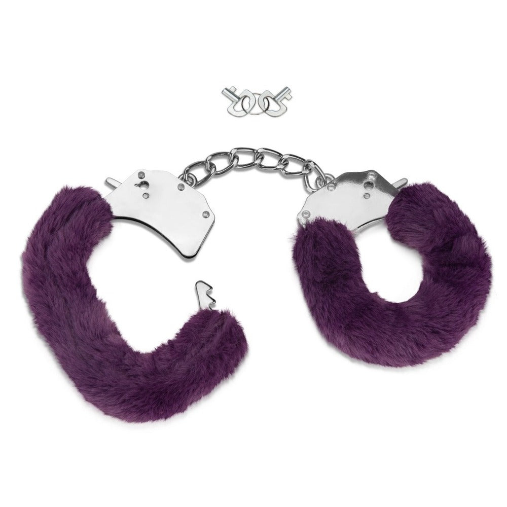 Me You Us Furry Handcuffs Purple | Bondage Handcuffs | Me You Us | Bodyjoys