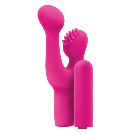 Inya Pink Finger Fun Rechargeable Clitoral Stimulator | Clitoral Vibrator | NS Novelties | Bodyjoys
