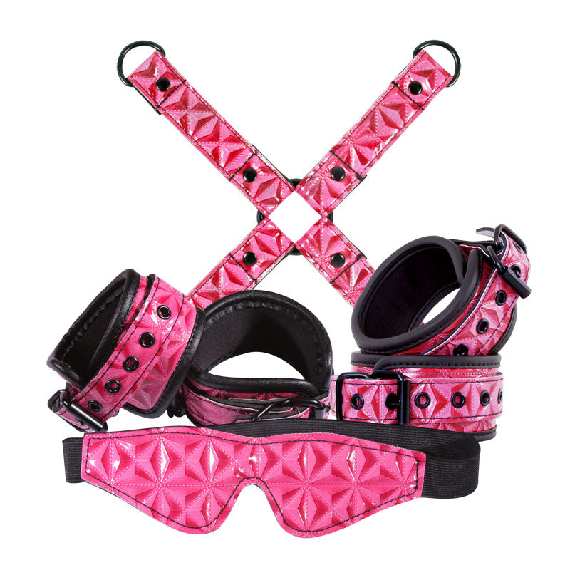 Sinful Bondage Kit Pink | Erotic Bondage Set | NS Novelties | Bodyjoys