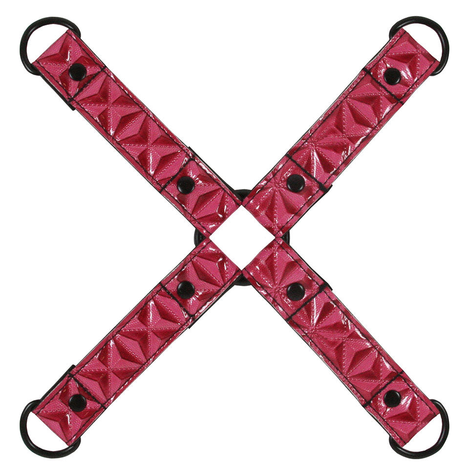 Sinful Bondage Hogtie Pink | Wrist & Ankle Restraint | NS Novelties | Bodyjoys