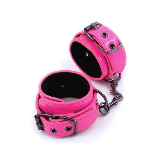 Electra Wrist Cuffs Pink | Bondage Handcuffs | NS Novelties | Bodyjoys