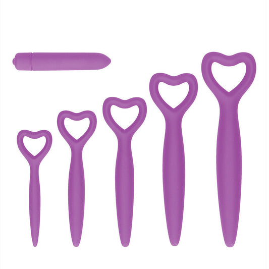 Silicone Vaginal Dilator Set Purple | Female Dilators | Shots Toys | Bodyjoys