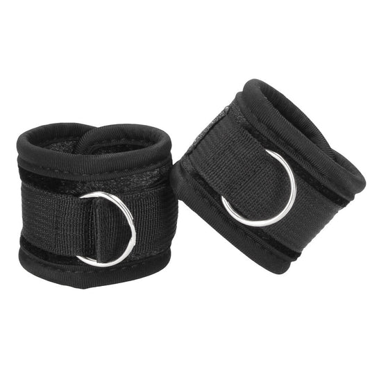 Ouch Velvet And Velcro Wrist Cuffs | Bondage Handcuffs | Shots Toys | Bodyjoys