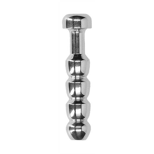 Ouch Urethral Sounding Stainless Steel Ridged Plug | Urethral Sound | Shots Toys | Bodyjoys