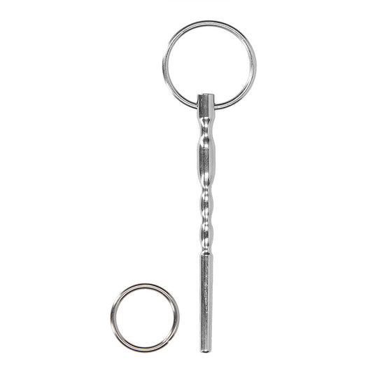 Ouch Stainless Steel Plug With Ring | Urethral Sound | Shots Toys | Bodyjoys
