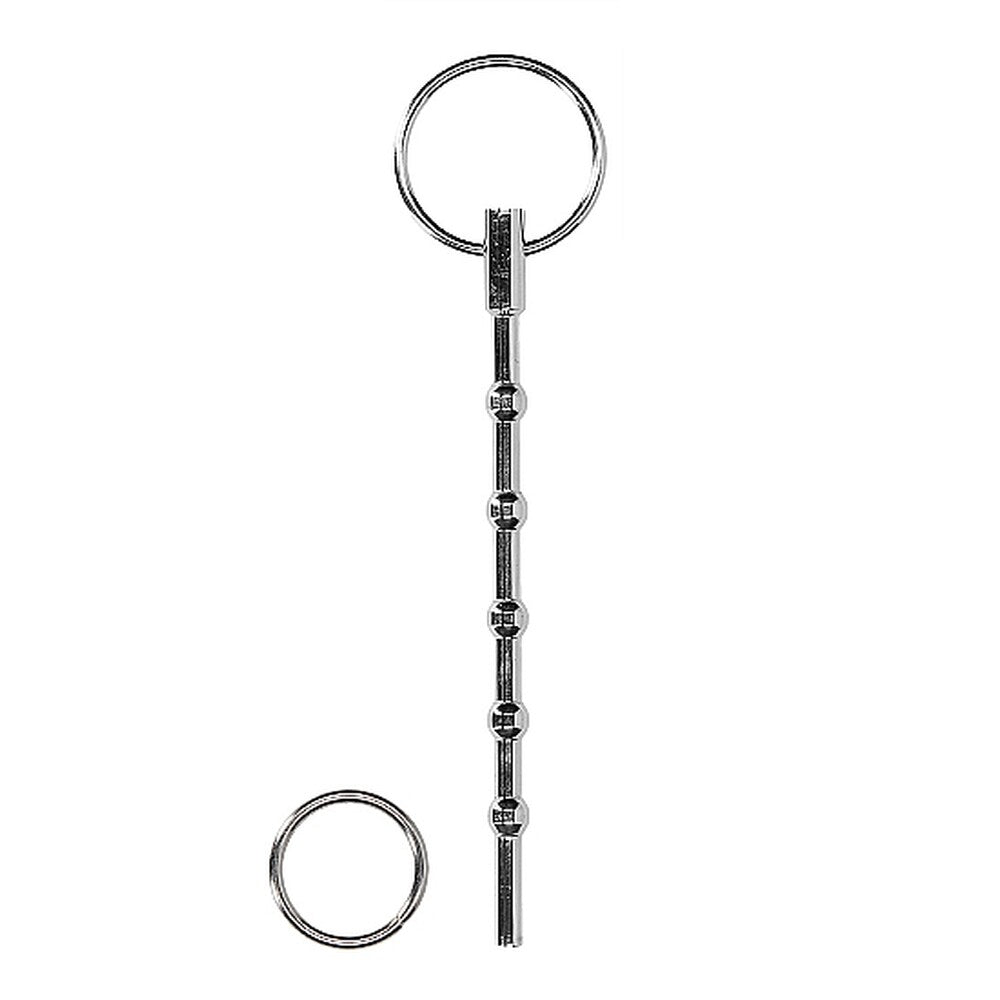 Ouch Stainless Steel Dilator With Ring | Urethral Sound | Shots Toys | Bodyjoys