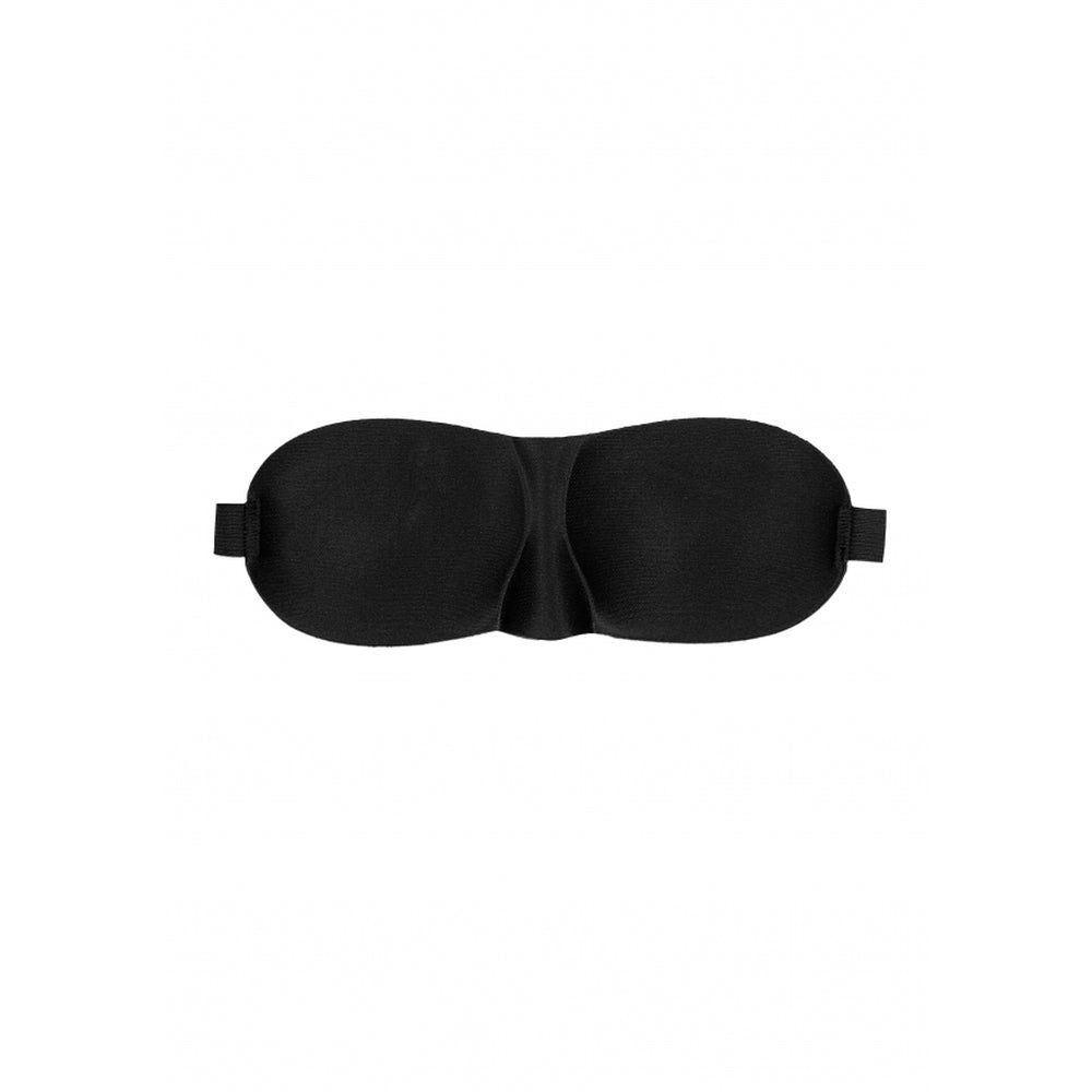 Ouch Satin Curvy Eye Mask | Bondage Blindfold | Shots Toys | Bodyjoys