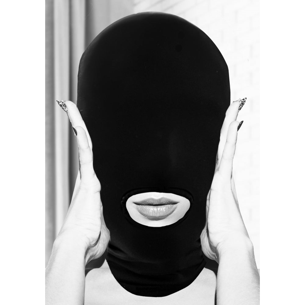 Ouch Submission Mask With Open Mouth | Bondage Hoods & Masks | Shots Toys | Bodyjoys