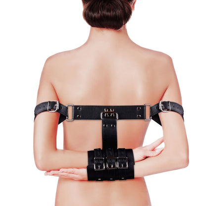 Ouch Complete Bondage Arm Restraints With Adjustable Straps | Wrist & Ankle Restraint | Shots Toys | Bodyjoys