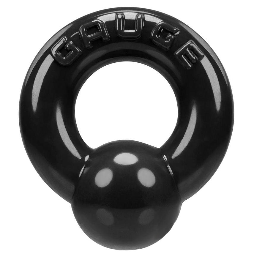 Oxballs Gauge Super-Flex Cock Ring Black | Classic Cock Ring | Oxballs | Bodyjoys